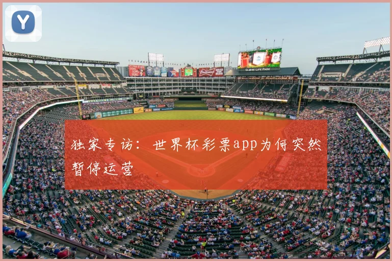 独家专访:世界杯彩票app为何突然暂停运营
